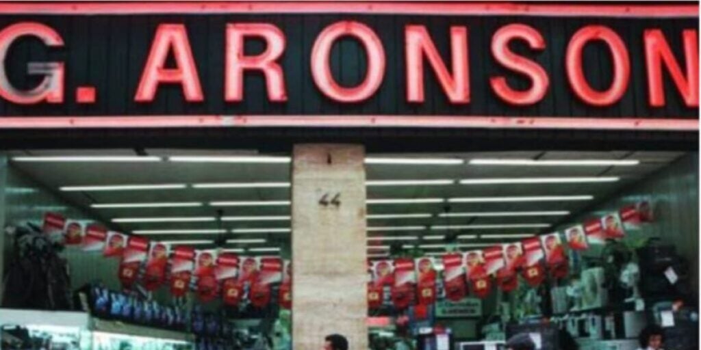 G. Aronson teve sua falência decretada no fim da década de 90 (Foto: Reprodução/ Internet)