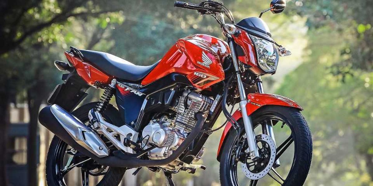 Honda CG 160 é uma das motos até 170 cilindradas (Reprodução: Internet)