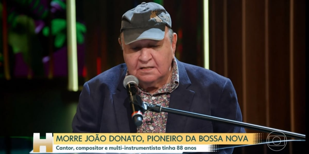 João Donato morreu (Foto: Reprodução/TV Globo)