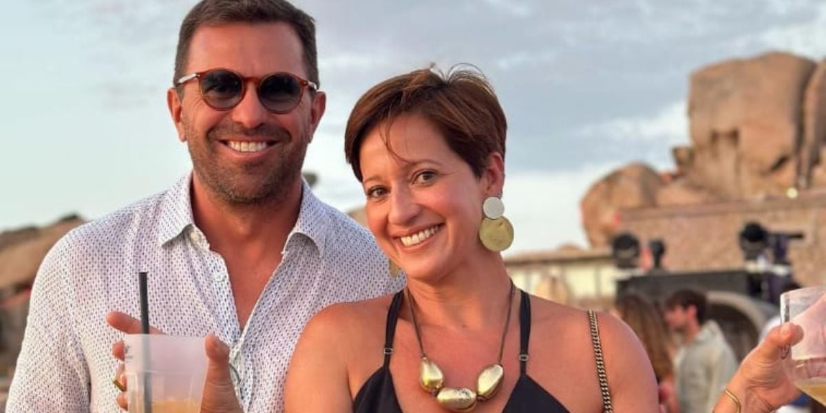 Rodrigo Bocardi e Claudia Bocardi aproveitando as férias (Reprodução: Instagram)