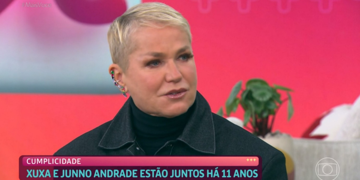 Xuxa participou do programa de Ana Maria Braga para promover documentário (Foto: Reprodução/TV Globo) Xuxa participou do programa de Ana Maria Braga para promover documentário (Foto: Reprodução/TV Globo)