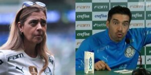 Abel Ferreira manda recado para Leila Pereira (Foto - Montagem TV Foco).