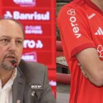 Alessandro Barcellos, presidente do Inter, contratou novo atacante (Foto - Montagem TV Foco).