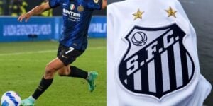 Alexis Sanchez e Santos (Reprodução - Internet)