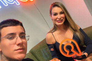 Andressa Urach e o seu filho - Foto Internet