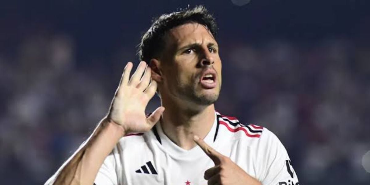 Calleri, atacante do São Paulo (Foto - Marcos Ribolli).