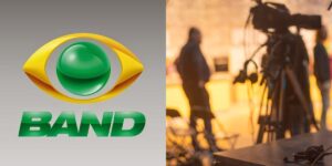 Canal  abre o cofres para assinar com outra estrela da Band - Montagem TVFOCO