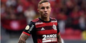 Éverton Cebolinha, jogador do clube do Flamengo (Imagem Reprodução Internet)