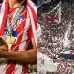 Diego Costa no Atlético de Madrid e torcida do Vasco (Reprodução - Internet)