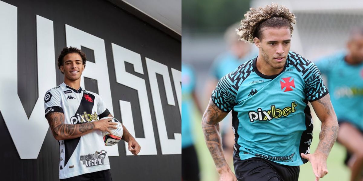 Figueiredo, atacante do Vasco (Foto - Montagem TV Foco).