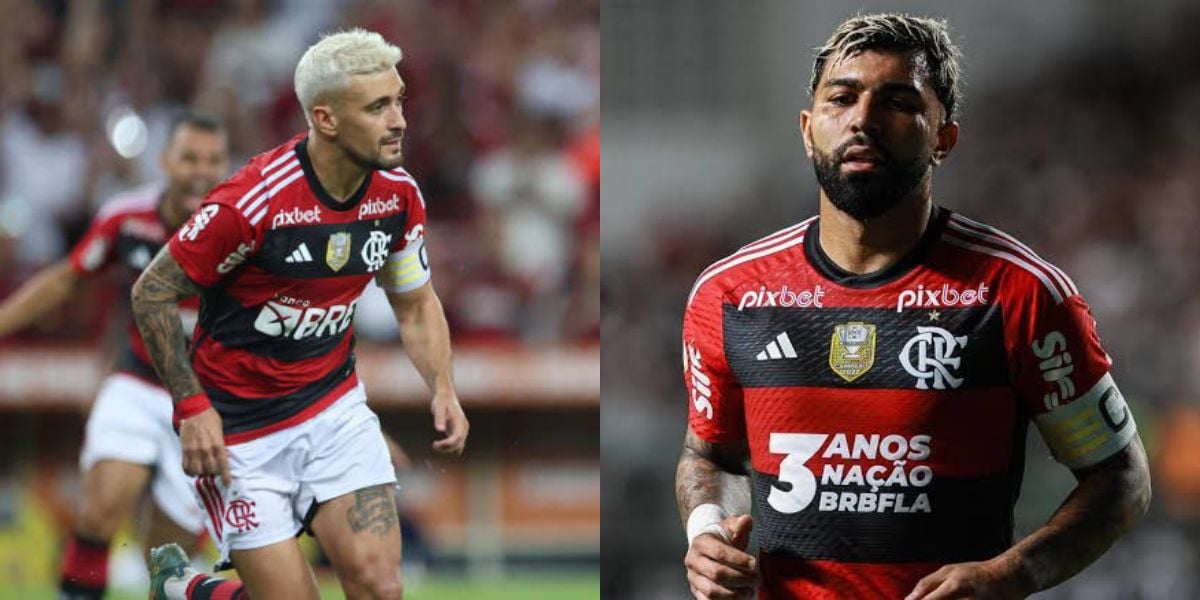 Flamengo se prepara para próxima partida (Foto - Montagem TV Foco).