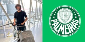 Gustavo Scarpa é visto em aeroporto e notícia explode no Palmeiras (Foto - Montagem TV Foco).