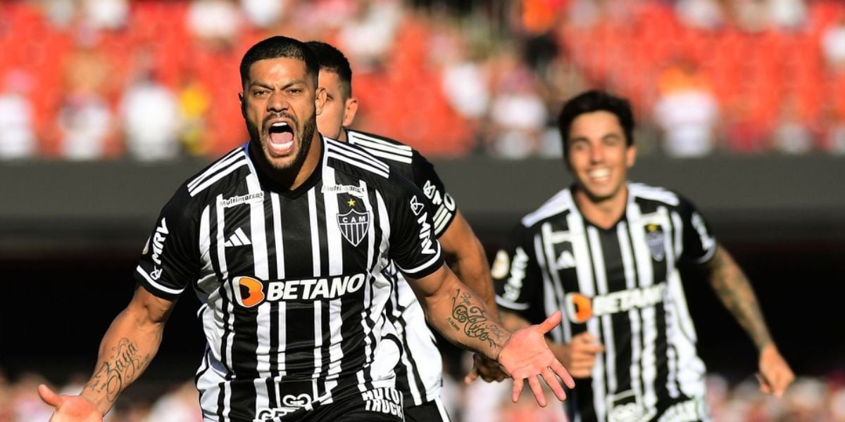 Hulk comemorando gol contra o São Paulo (Foto - Marcos Ribolli).