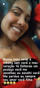 Jenifer Paes foi morta com um tiro no peito - Foto Instagram Jenifer Paes foi morta com um tiro no peito - Foto Instagram