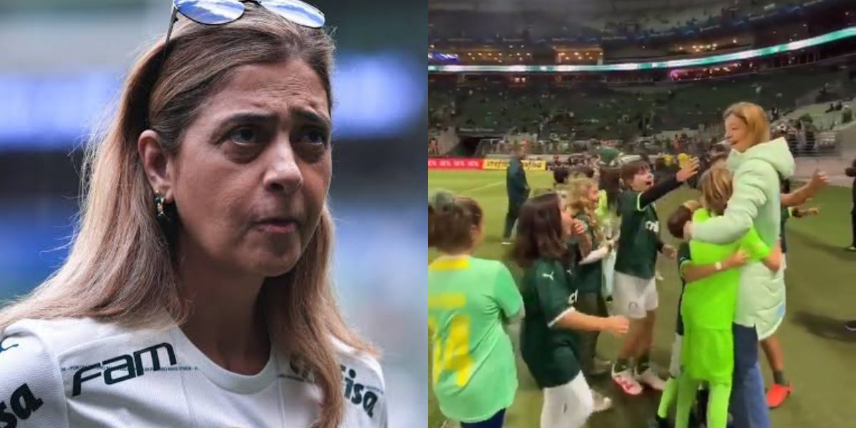 Leila Pereira cobrada por reforços no elenco do Verdão (Montagem -TV Foco).