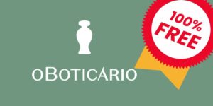 Logo do Boticario e promoção de graça - Foto Reprodução Internet