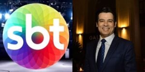 Logo do SBT e Celso Portiolli - Foto Reprodução Internet