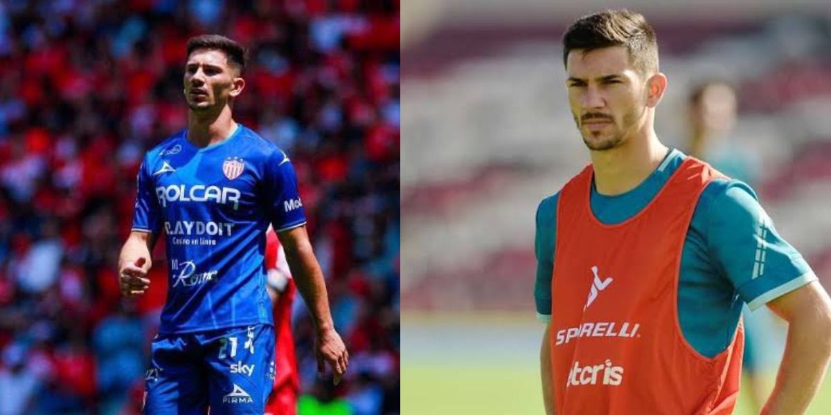 Maximiliano Silveira, novo atacante do Santos (Montagem TV Foco).