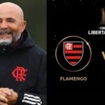 Notícia cai como presente para Sampaoli antes de jogo do Flamengo na Liberta (Foto - Montagem TV Foco).