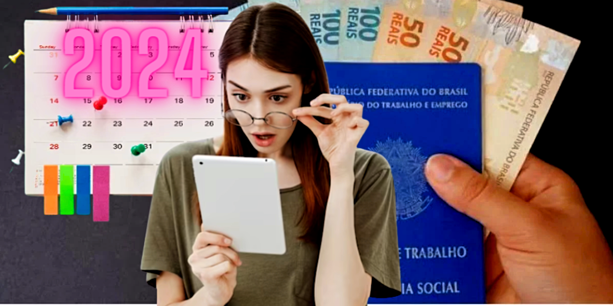 Novo salário mínimo pra 2024 já tem valor previsto - Foto Internet