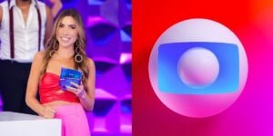 Patrícia Abravanel e logo da Globo - Foto Reprodução Internet