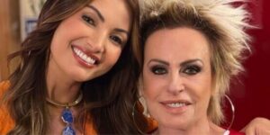 Patrícia Poeta com Ana Maria Braga - Foto: Globo