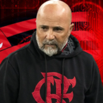 Sampaoli recebe notícia sobre saída de estrela do Flamengo (Foto: Reprodução, Montagem, TV Foco)
