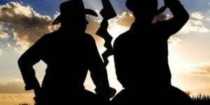 Sombras de sertanejos e rachadura - Foto Reprodução Internet