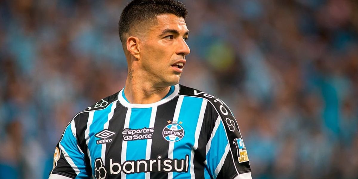 Suárez no Grêmio - Foto Internet
