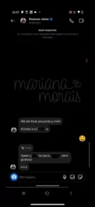 Vaza print de conversa intima de jogador de futebol - Foto Em Off