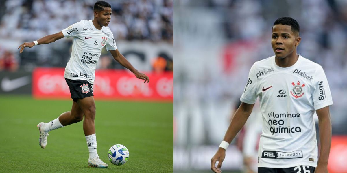 Wesley, jogador do Corinthians (Foto - Montagem TV Foco).