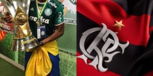 Yerry Mina e Flamengo (Reprodução - Internet)