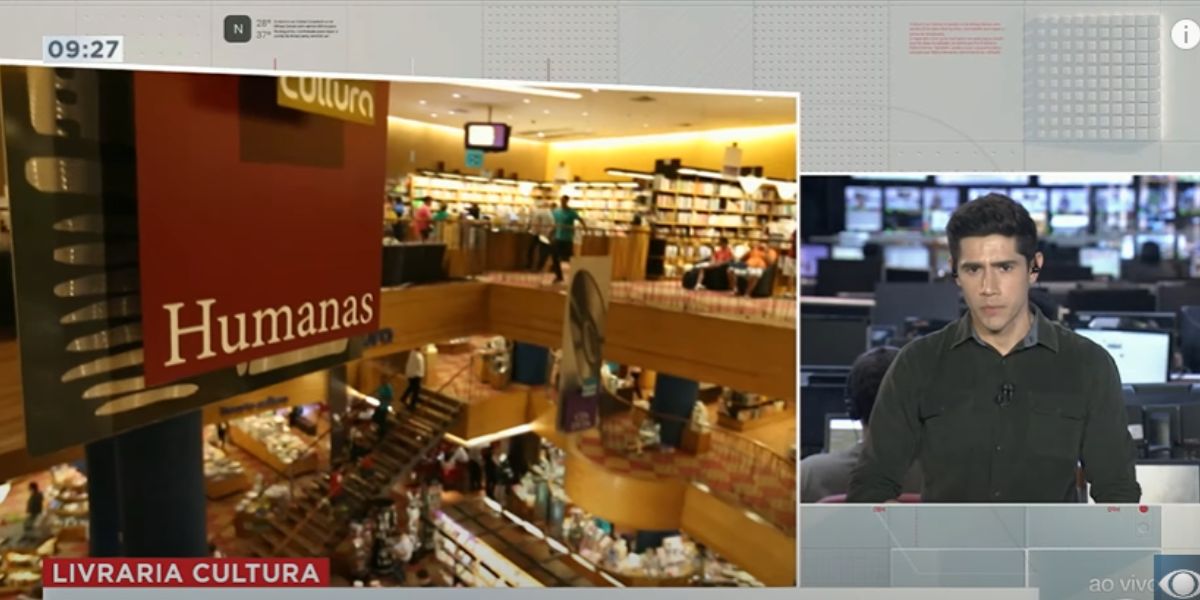 Guilherme Oliveira revelou que a varejista tem 15 dias para deixar o local (Reprodução: Band)