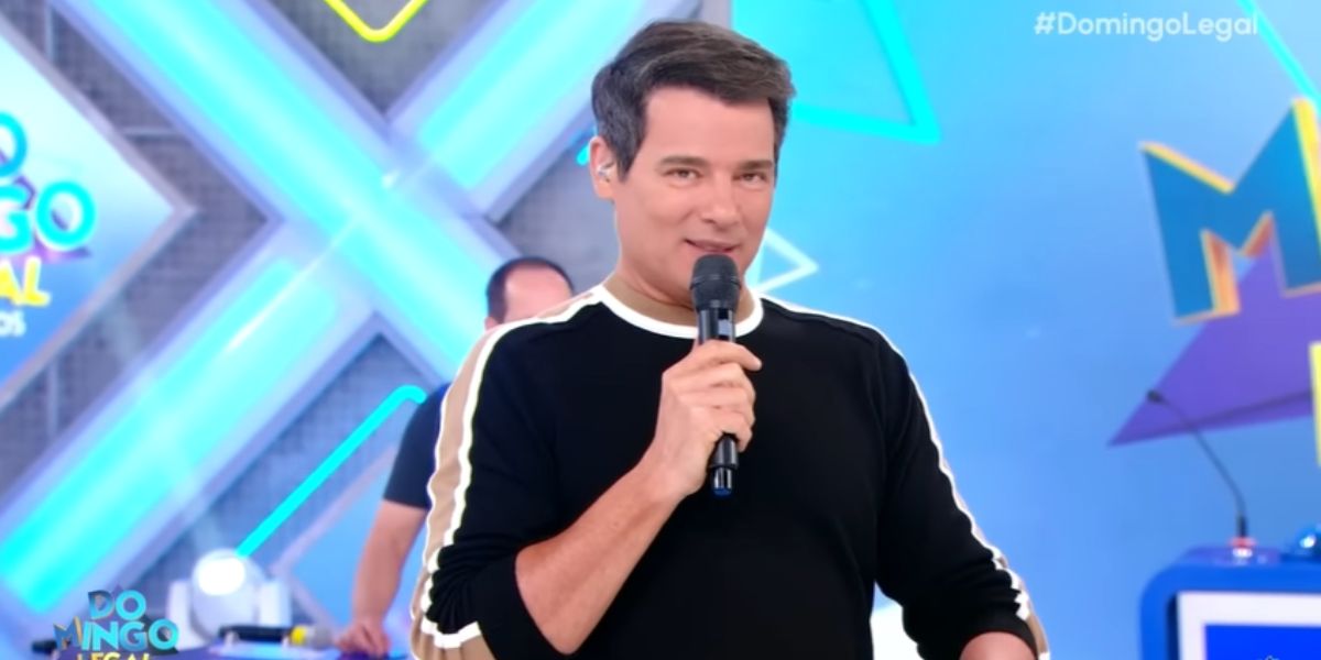 Celso Portiolli é um dos principais nomes do SBT (Reprodução: SBT)