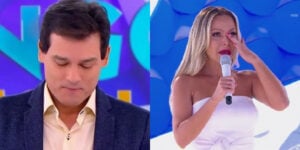 Eliana e Celso Portiolli já choraram no SBT (Foto: Divulgação)