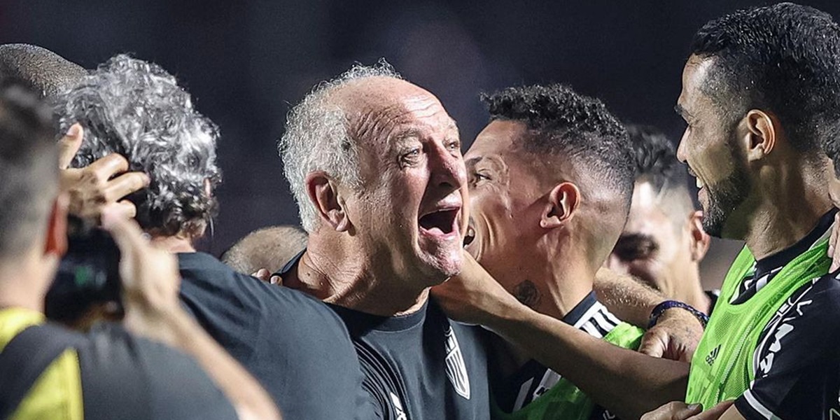 Luiz Felipe Scolari, o Felipão, é técnico do Atlético Mineiro - Foto: Reprodução/internet