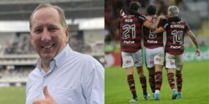 John Textor estoura o cofres por estrela do Flamengo (Reprodução: Montagem TV Foco)