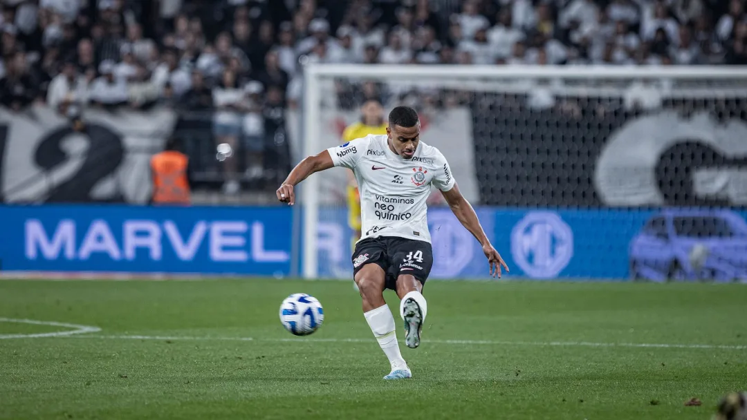 Murillo se firmou na defesa do Corinthians em 2023. / Rafael Assuncao/Photo Premium/Gazeta Press