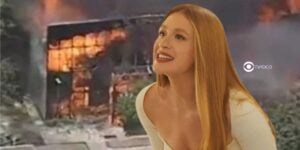 Preciosa (Marina Ruy Barbosa) em Fuzuê (Foto: Reprodução / Globo / Montagem TV Foco)