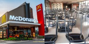 O fechamento de unidade do McDonald's (Foto: Reprodução / Internet)
