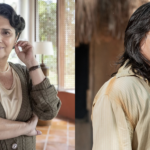 Terra e Paixão: Angelina dorme com Jurecê em noite de núpcias (Reprodução/Montagem TV Foco)