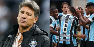Queridinho de Renato Gaúcho aceita proposta e deixa Grêmio (Reprodução/Montagem TV Foco)