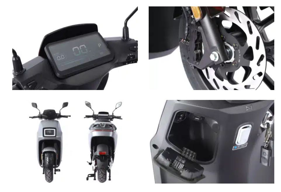 A scooter elétrica da Watts, a WS120 - Foto Reprodução Internet