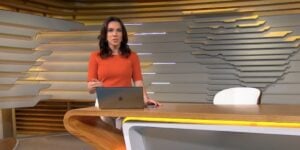 Ana Paula Araújo no Bom Dia Brasil (Foto: Reprodução / Globo)