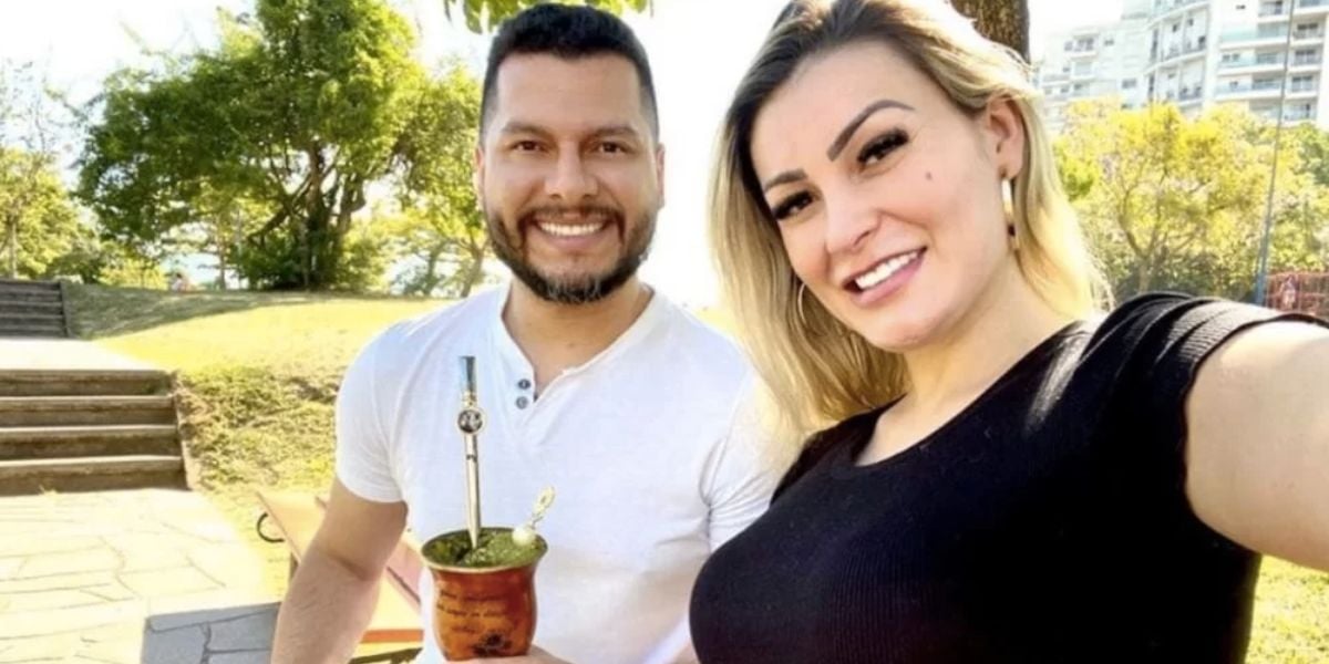 Andressa Urach e ex-marido, Thiago Lopes (Foto: Reprodução / Instagram)