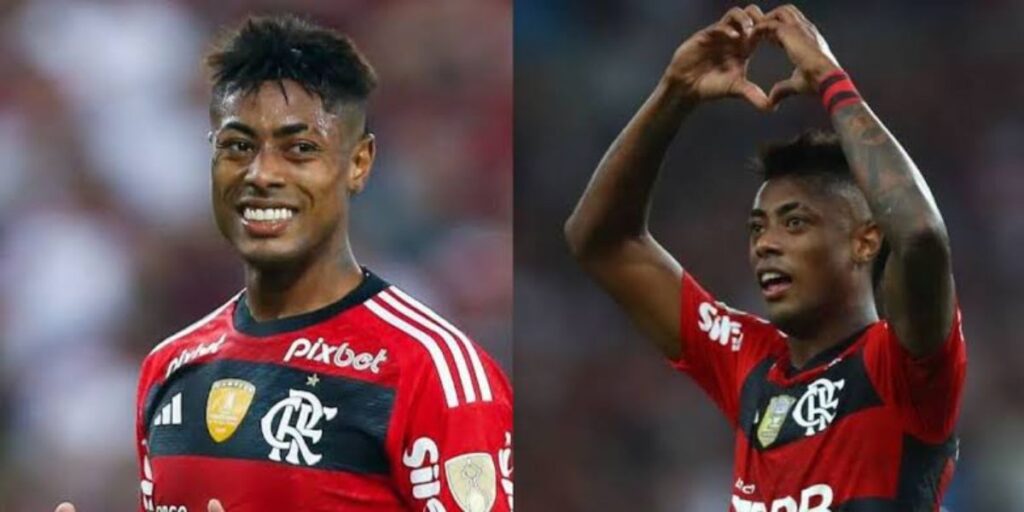 Bruno Henrique, craque do Flamengo (Montagem TV Foco).