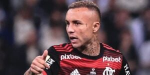 Everton Cebolinha, jogador do Flamengo (Imagem Reprodução Internet)