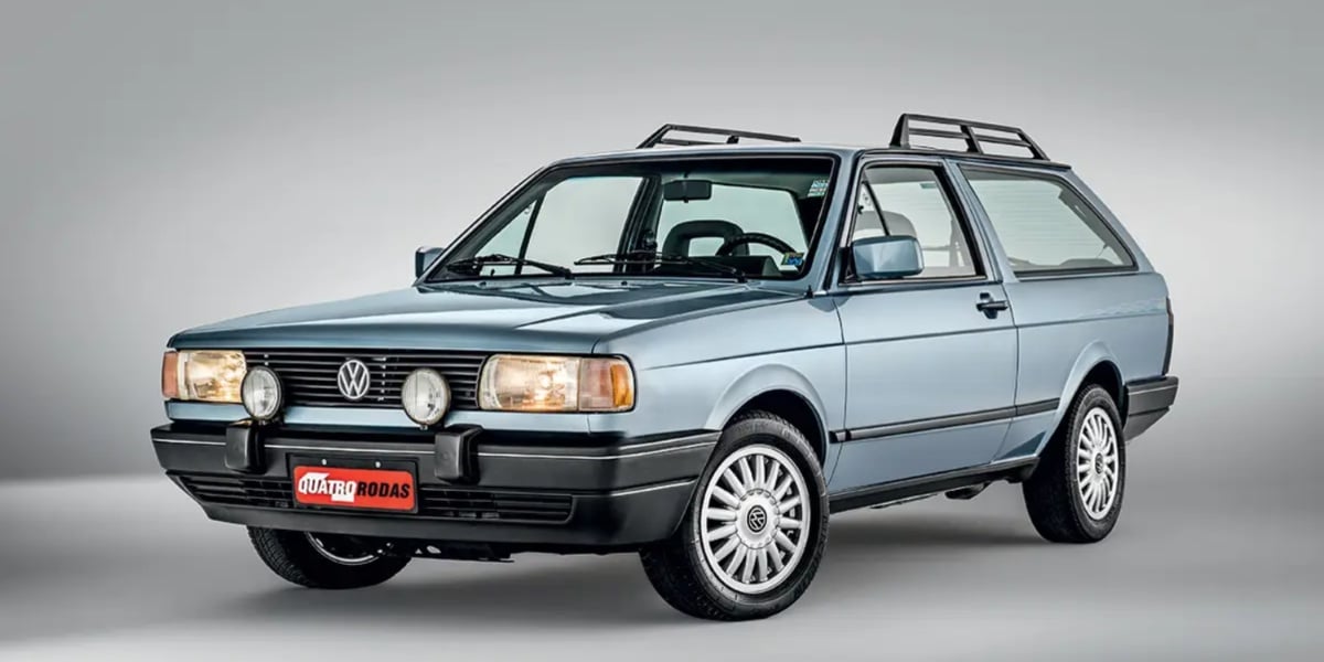 Modelo mais antigo do Volkswagen Parati (Imagem Reprodução Internet)