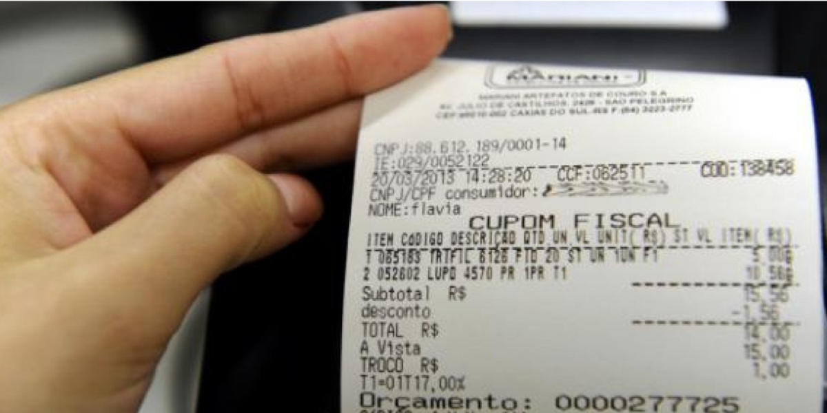 Programa par quem coloca CPF na nota sorteia prêmio de R$100 mil (Imagem Reprodução Internet)