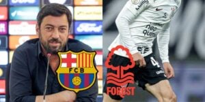 Duílio, Moscardo, Barcelona e Nottingham Forest (Reprodução - Internet)